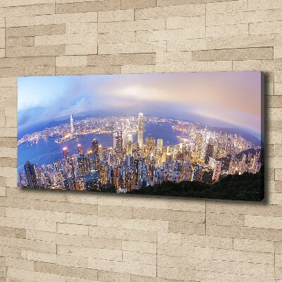 Vászonfotó Hong kong panoráma
