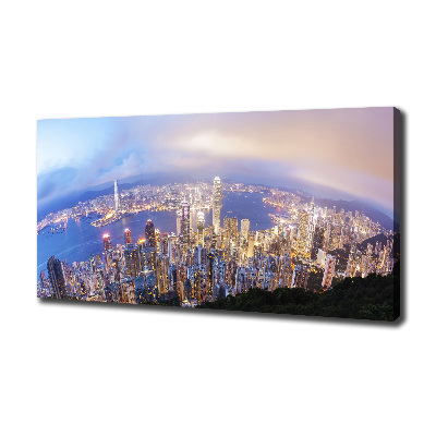 Vászonfotó Hong kong panoráma