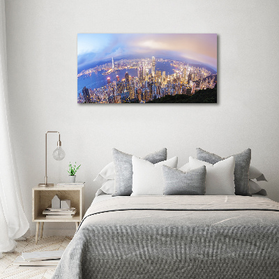 Vászonfotó Hong kong panoráma