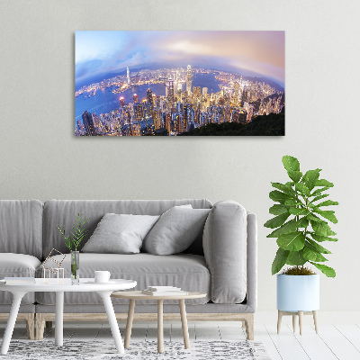 Vászonfotó Hong kong panoráma