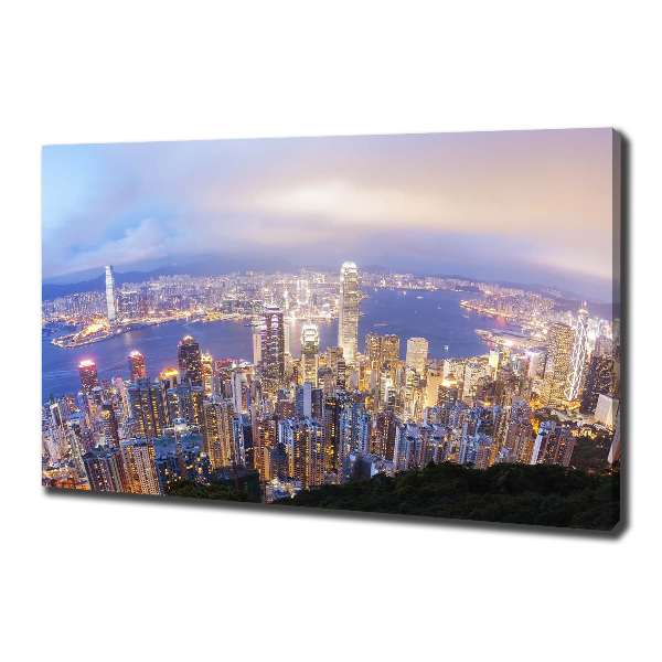 Vászonfotó Hong kong panoráma