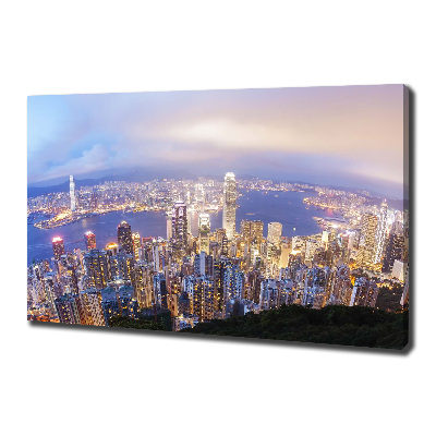 Vászonfotó Hong kong panoráma