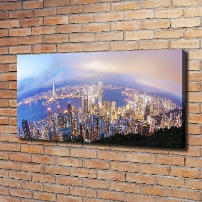 Vászonfotó Hong kong panoráma