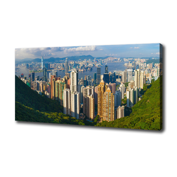 Vászonfotó Hong kong panoráma