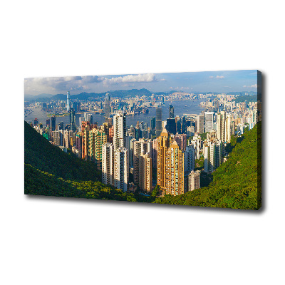 Vászonfotó Hong kong panoráma