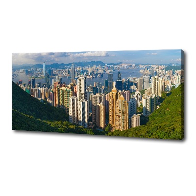 Vászonfotó Hong kong panoráma