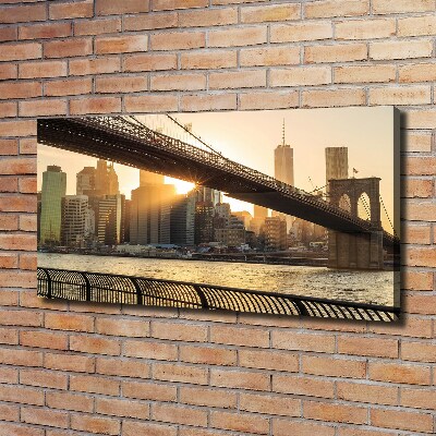 Vászonfotó Brooklyn híd