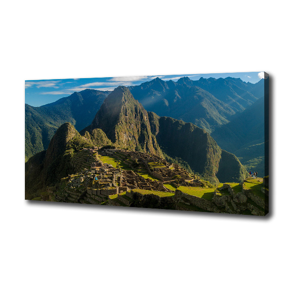 Vászon nyomtatás A romok machu picchu