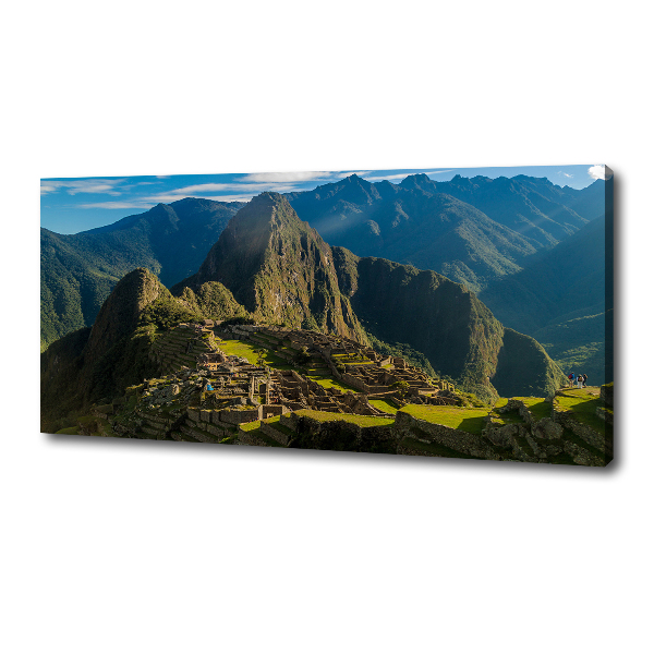 Vászon nyomtatás A romok machu picchu