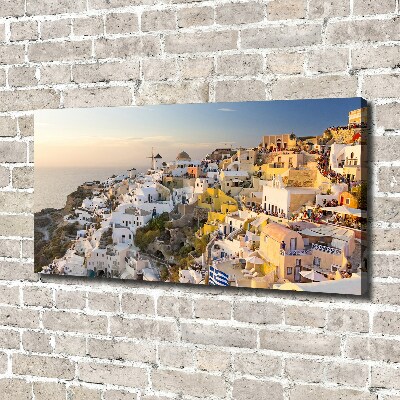 Vászonfotó Santorini, görögország