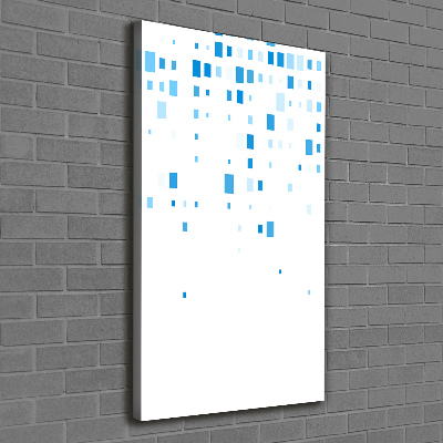 Vászon nyomtatás Kék négyzetek
