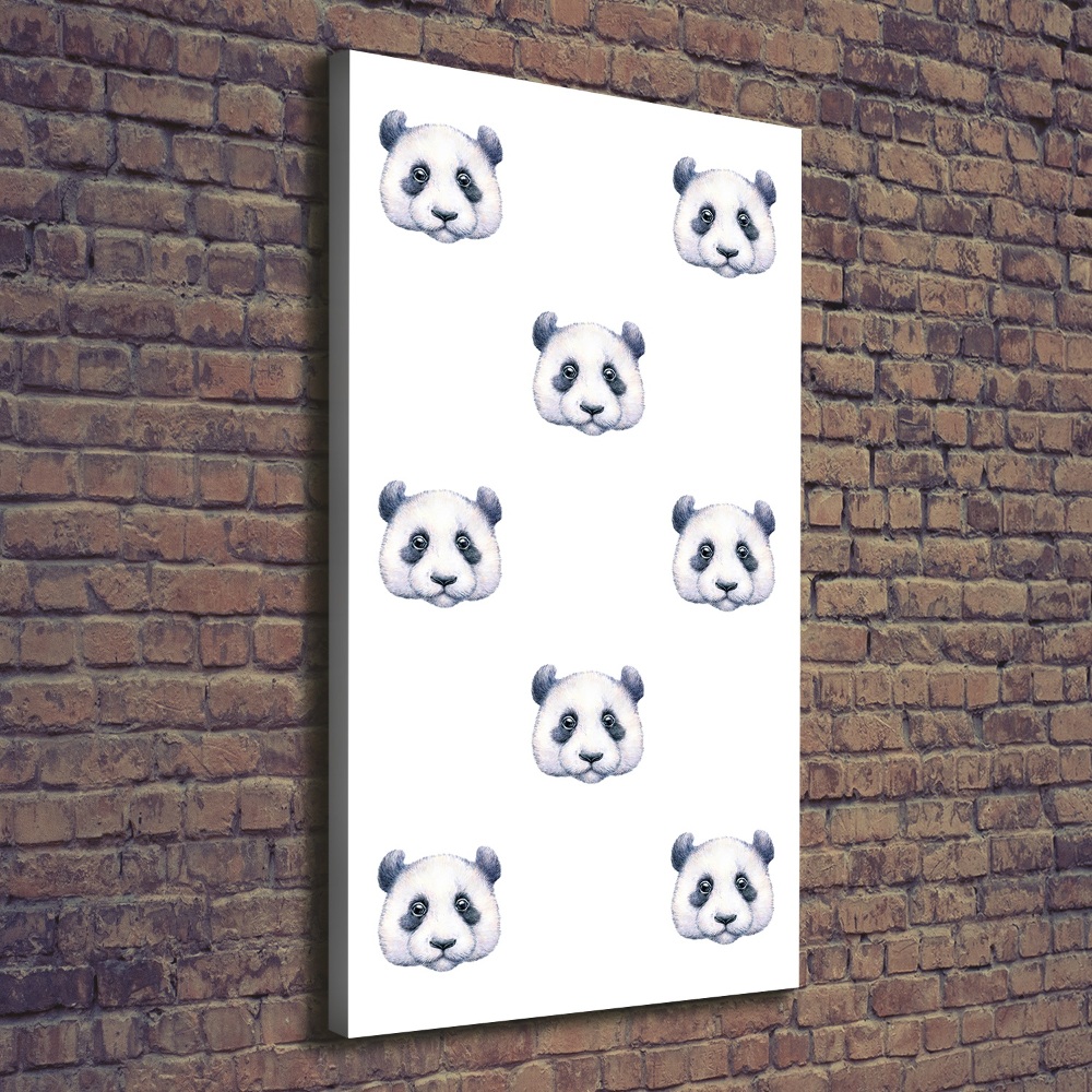 Vászonkép Pandák
