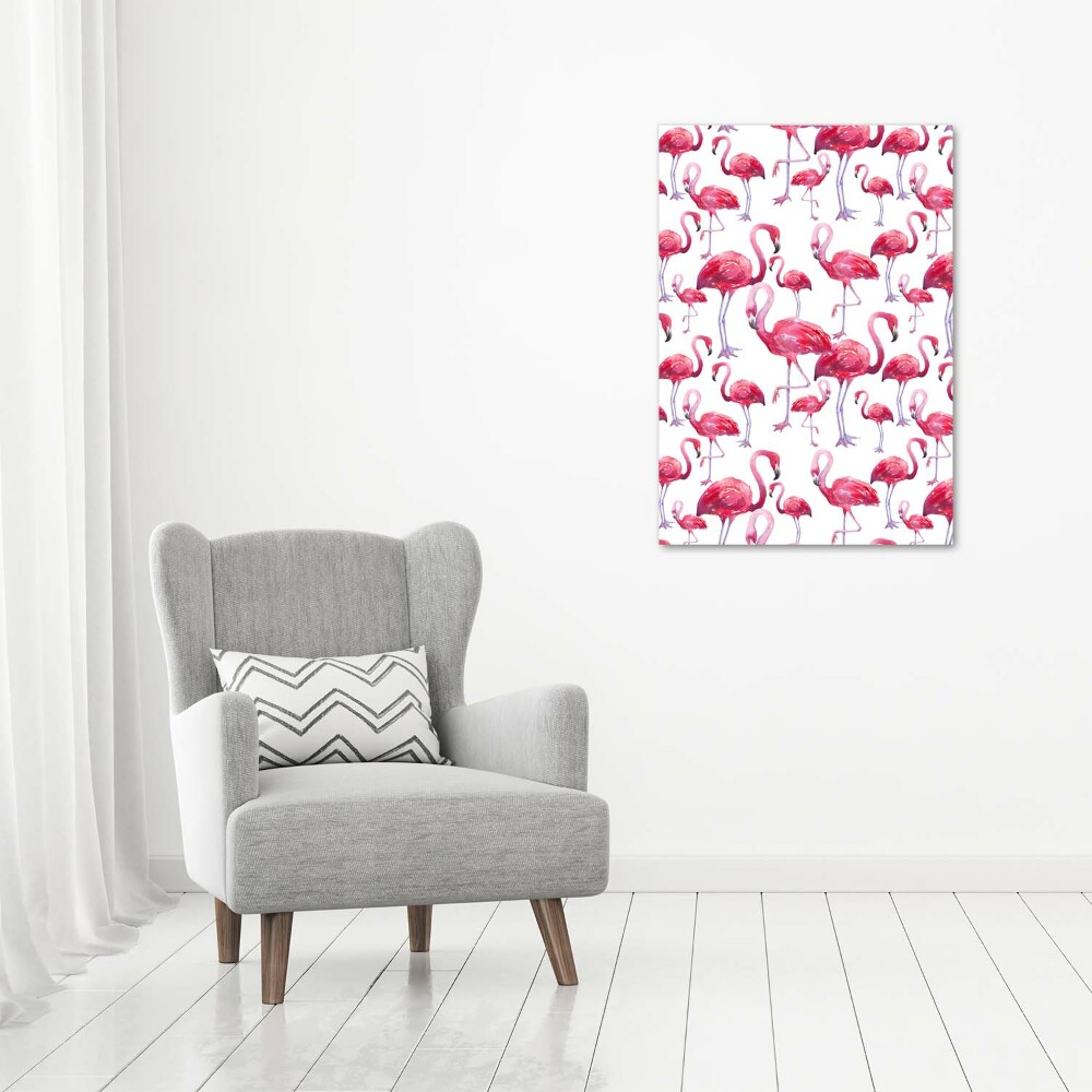 Vászonkép Flamingók