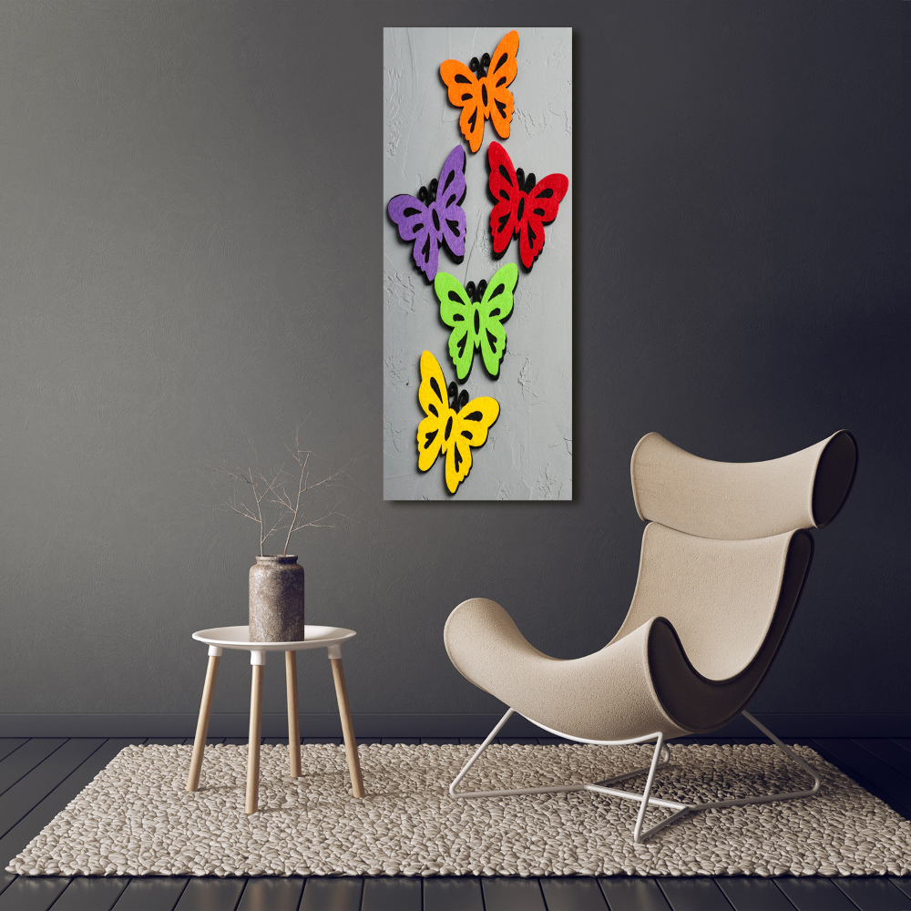 Vászonkép Színes pillangók