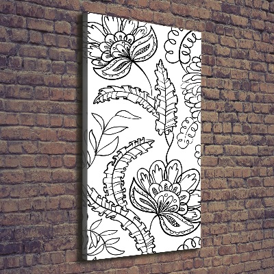 Egyedi vászonkép Háttér zentangle