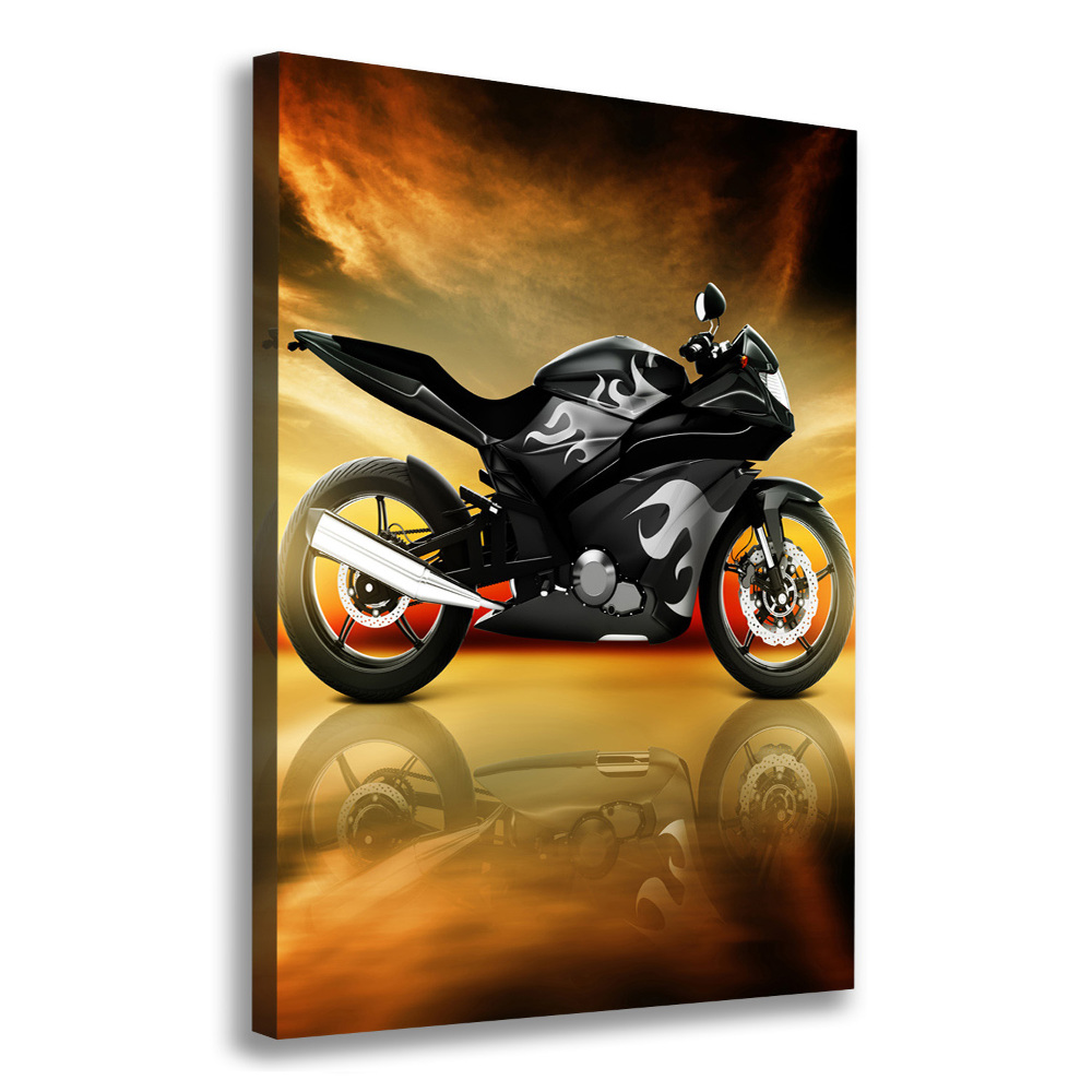 Vászonfotó Motorbicikli