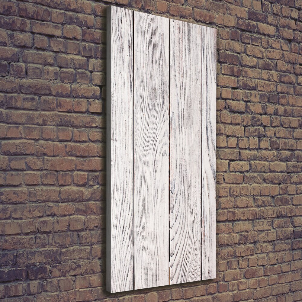 Fénykép vászon Fából készült fal