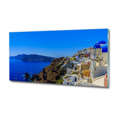 Üvegfotó Santorini görögország