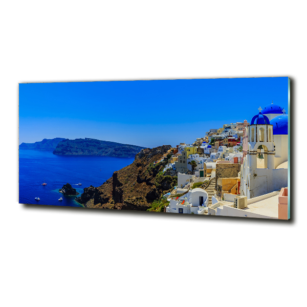 Üvegfotó Santorini görögország