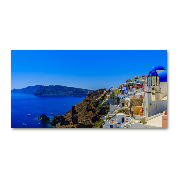 Üvegfotó Santorini görögország