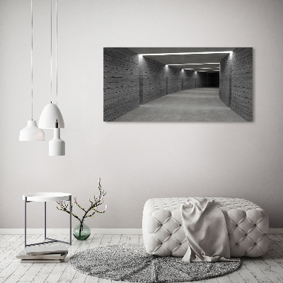 Üvegkép nyomtatás A beton alagút