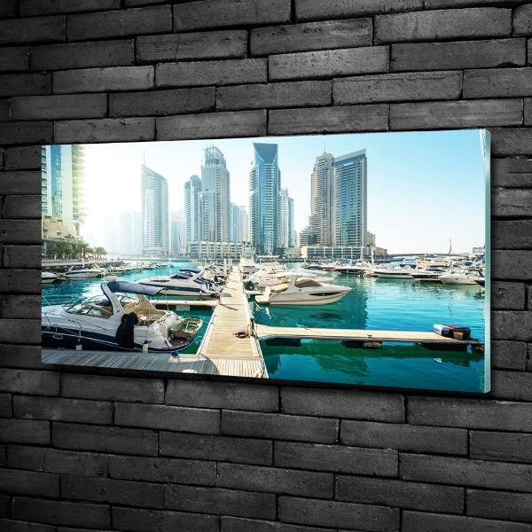 Üvegkép nyomtatás Marina dubai