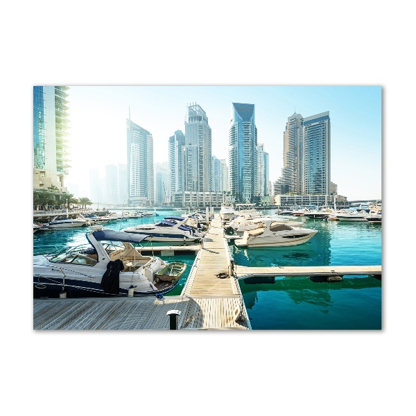 Üvegkép nyomtatás Marina dubai