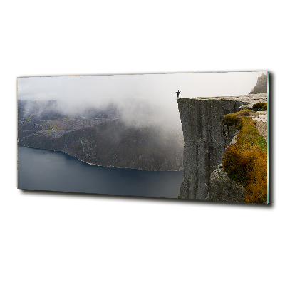 Üvegfotó Norvég szikla