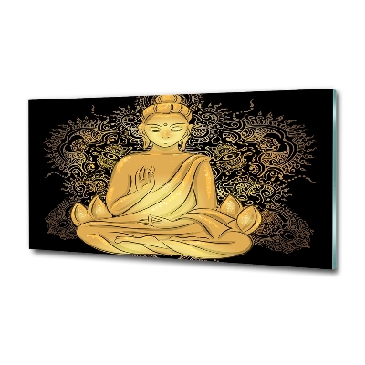Üvegkép Ülő buddha
