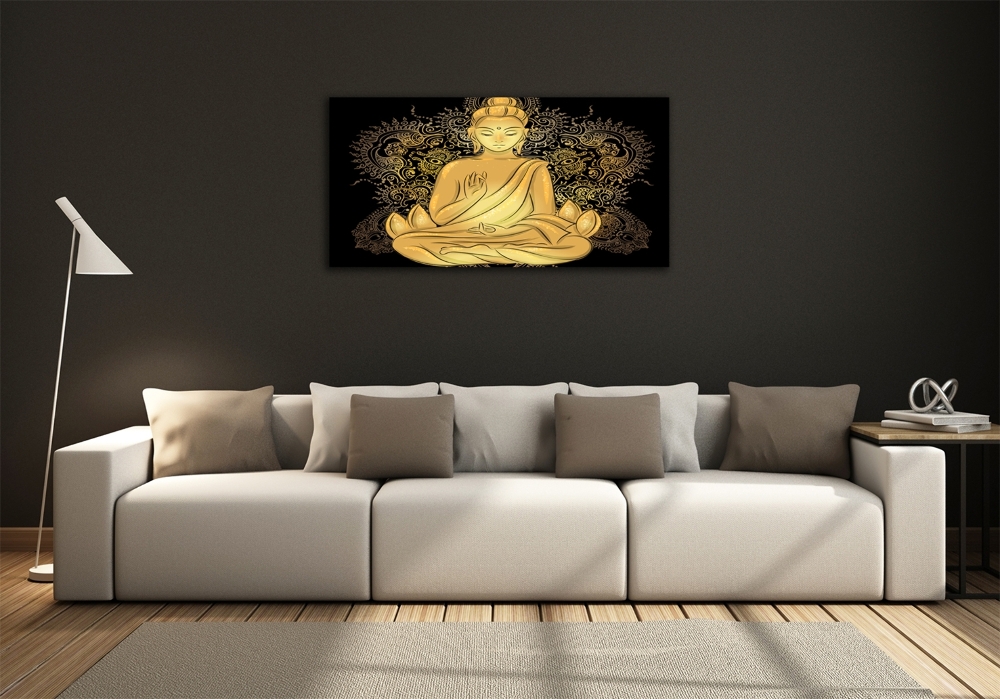 Üvegkép Ülő buddha