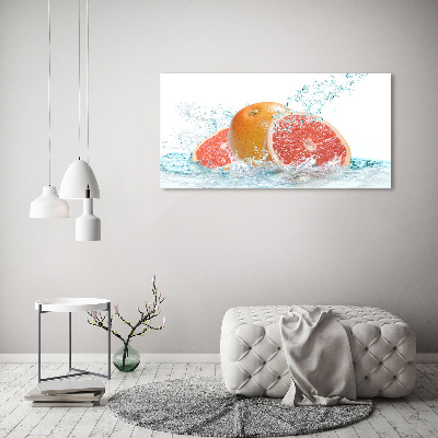 Fali üvegkép Grapefruit