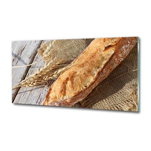 Fali üvegkép Friss baguette