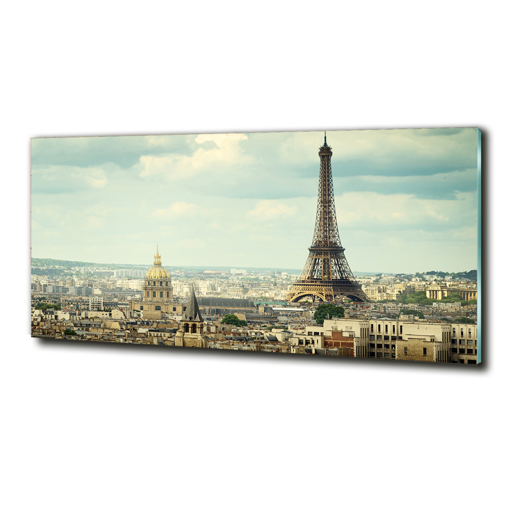 Üvegkép nyomtatás Párizsi eiffel-torony