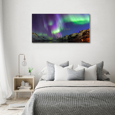 Üvegfotó Aurora borealis