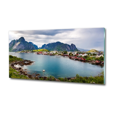 Üvegfotó Lofoten norvégia