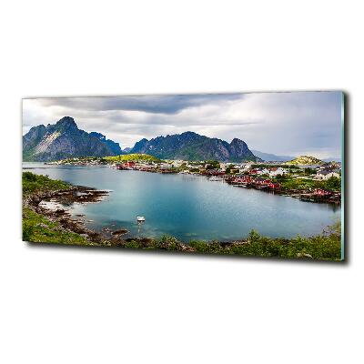 Üvegfotó Lofoten norvégia