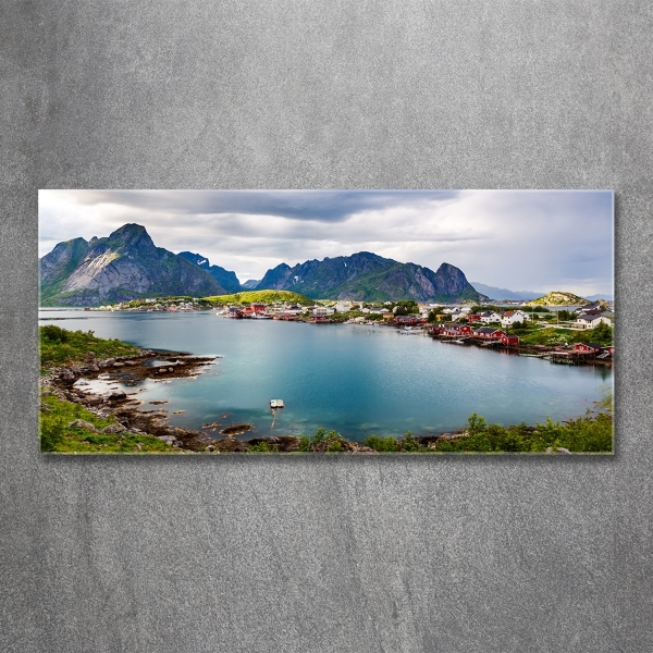 Üvegfotó Lofoten norvégia