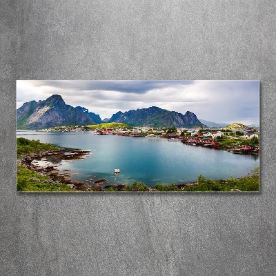 Üvegfotó Lofoten norvégia