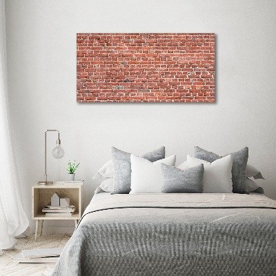 Üvegkép nyomtatás Téglafal