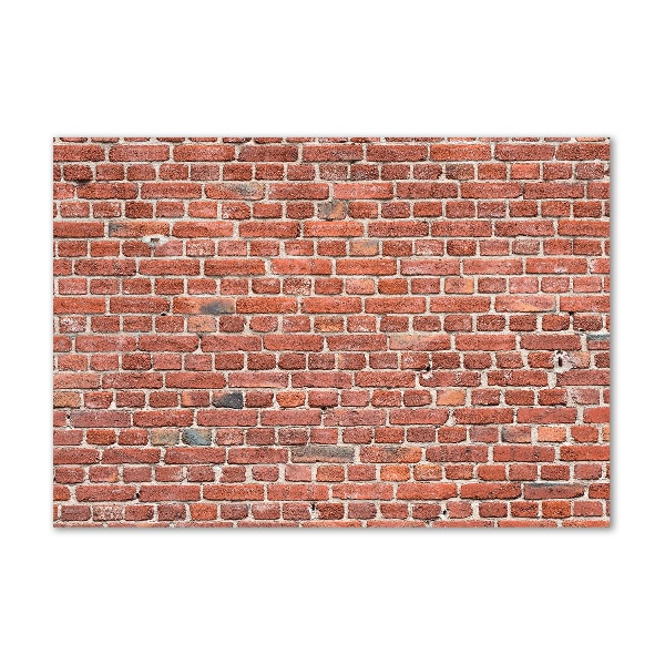Üvegkép nyomtatás Téglafal
