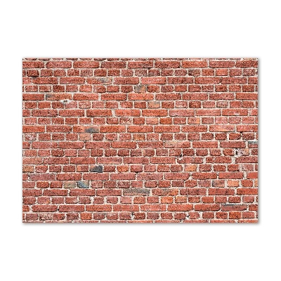 Üvegkép nyomtatás Téglafal