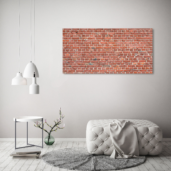Üvegkép nyomtatás Téglafal