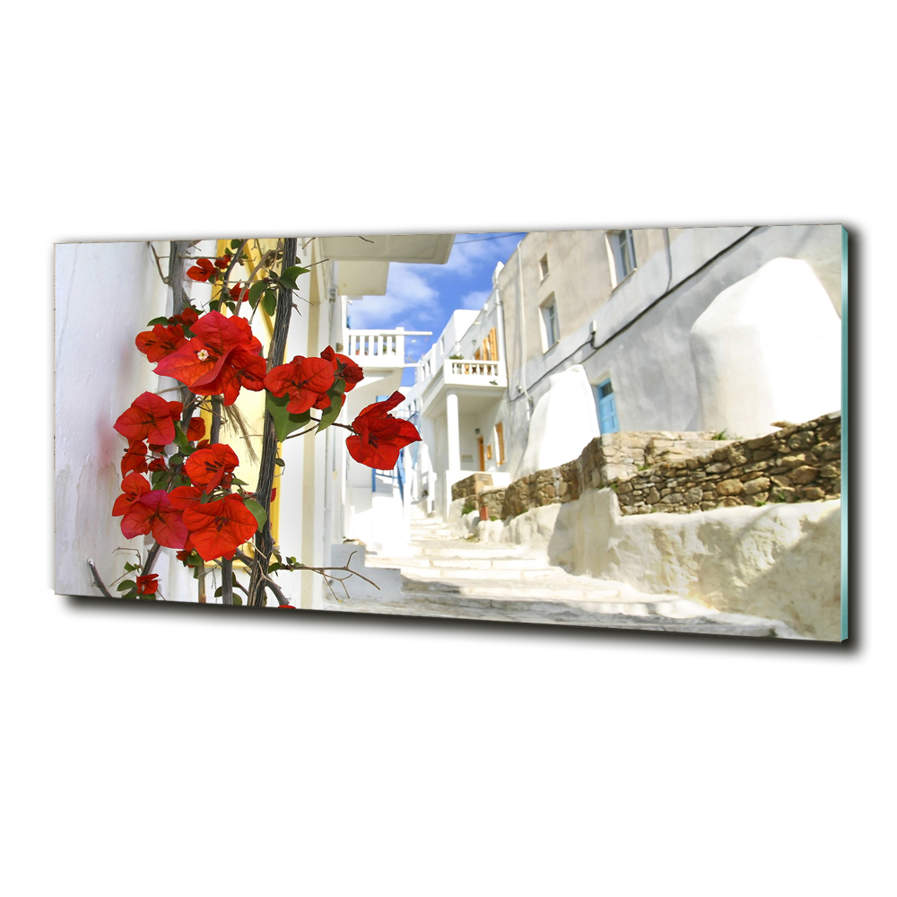 Üvegkép falra Mykonos görögország