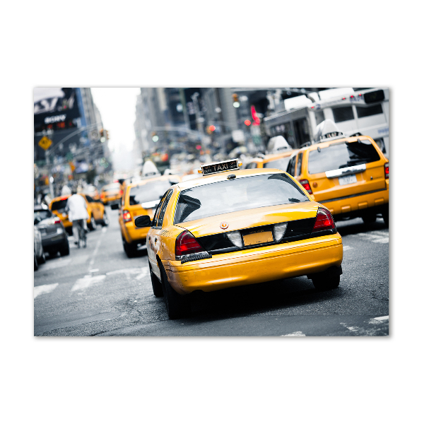 Üvegkép falra New york taxi