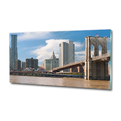Üvegkép falra Brooklyn híd