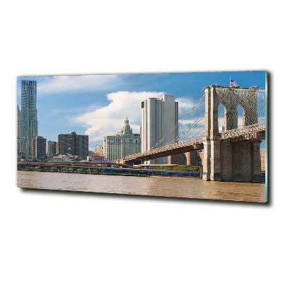 Üvegkép falra Brooklyn híd