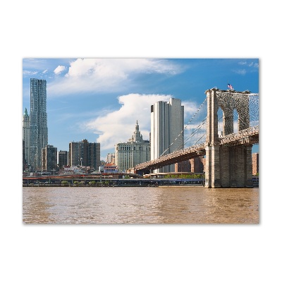 Üvegkép falra Brooklyn híd