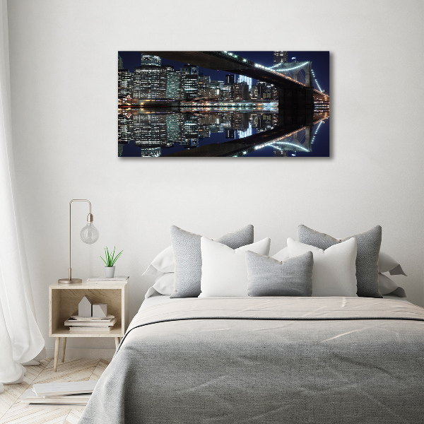 Üvegkép falra Brooklyn híd