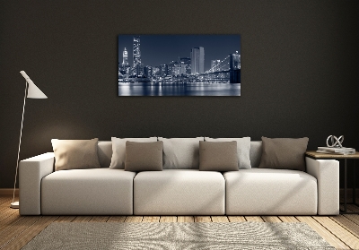 Üvegkép falra Manhattan new york city