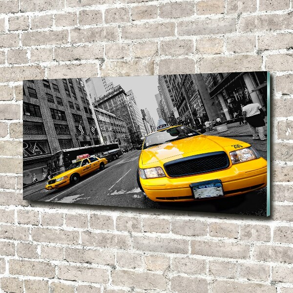 Üvegkép falra New york taxi